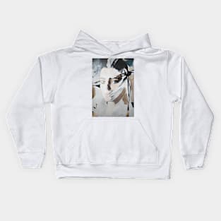 abstract / portrait Kids Hoodie